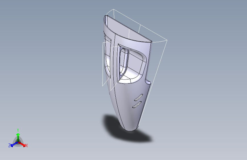 手持式吸尘器。表面 catia