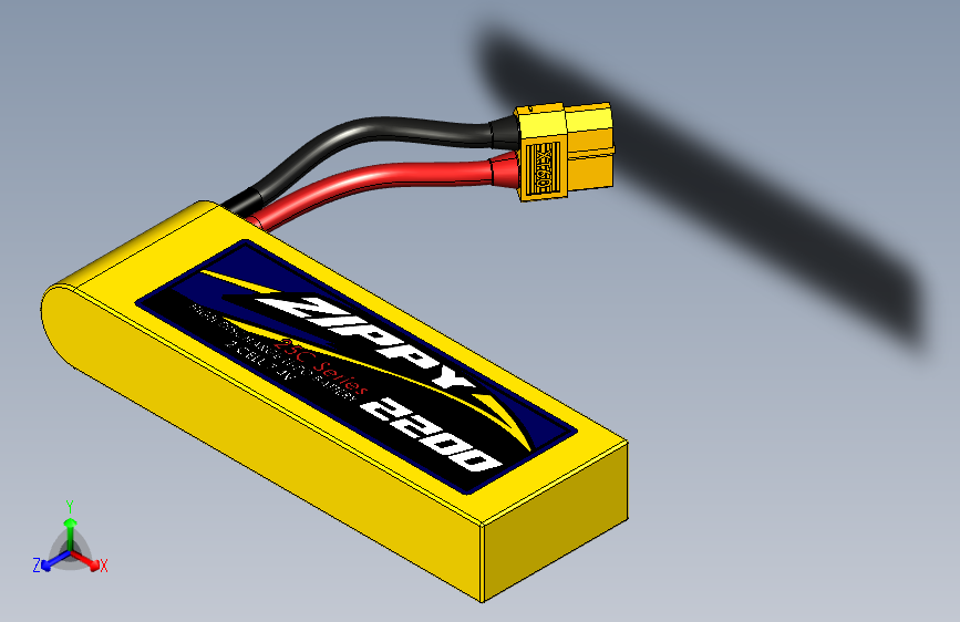 2S 7.4V 锂聚合物电池