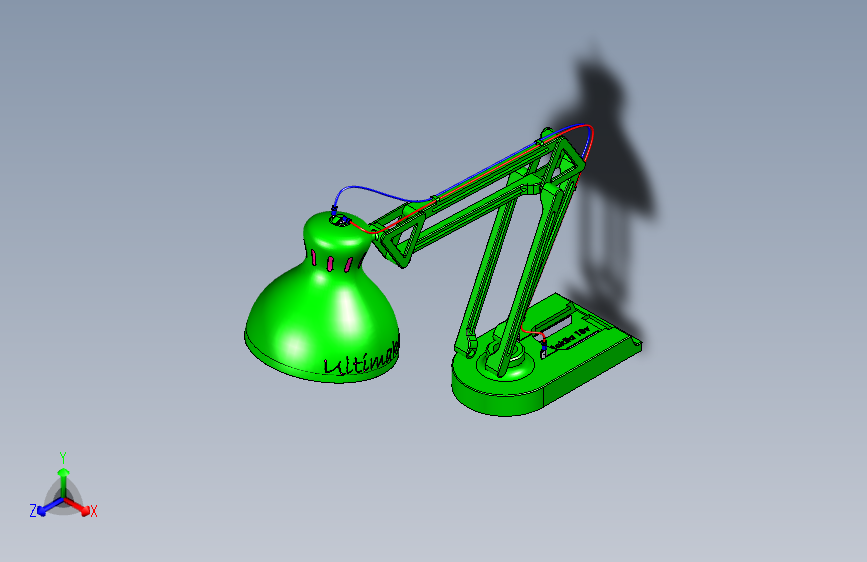 3D打印用台灯