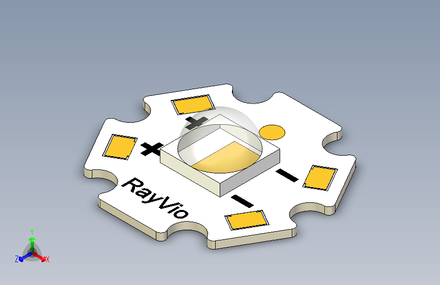 RayVio XP 系列 uvc 发光二极管