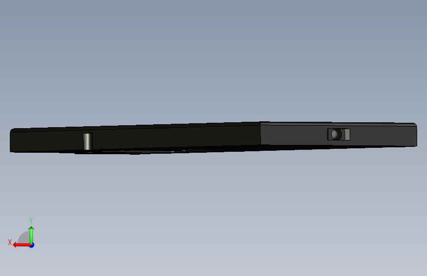 RGB LED灯带遥控器 背面视图
