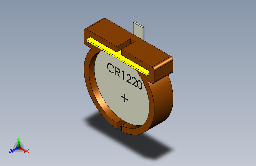 SMD CR1220 电池盒