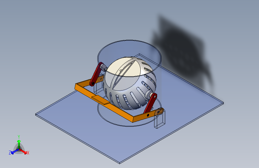 SolidWorks中的脚踏洗衣机