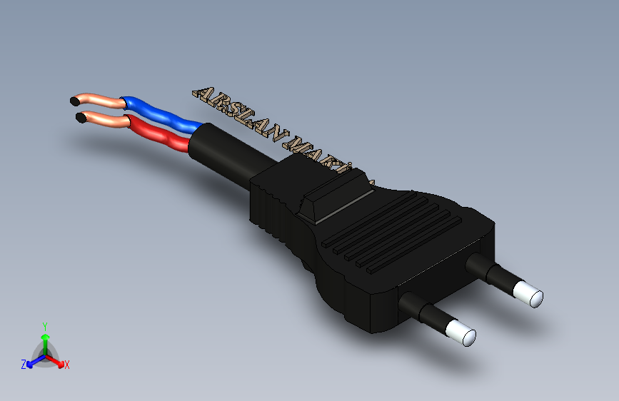机械设计 #19 机械设计 #19 (电插头 Electrical plug)