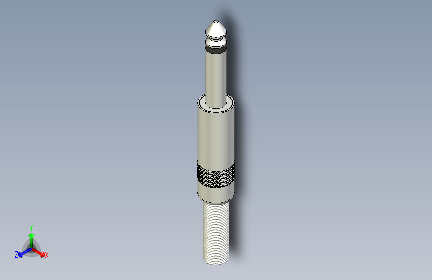 杰克单声道插头 6.35MM