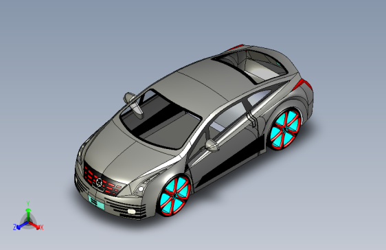 凯迪拉克ELR使用SolidWORKS