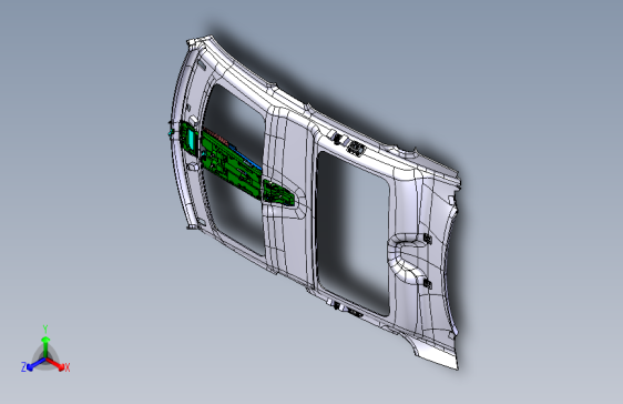 标致标致DS5汽车内外饰部件3D模型图纸 (5)