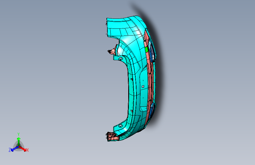 标致标致DS5汽车内外饰部件3D模型图纸 (14)
