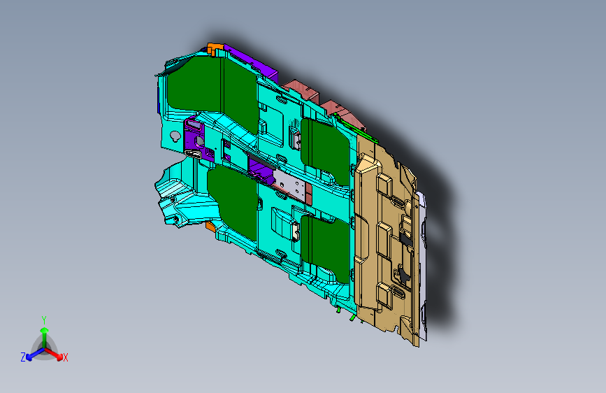 标致标致DS5汽车内外饰部件3D模型图纸 (15)