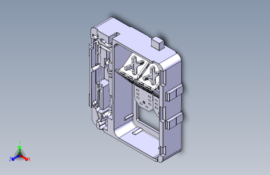 标致308汽车随车工具3D三维模型图纸