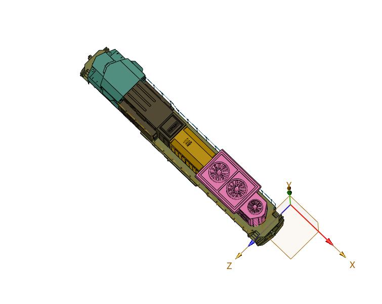 爱莉希雅号内燃机车