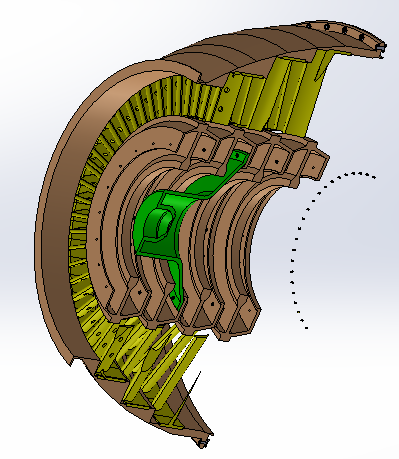 民用涡扇发动机 sw16