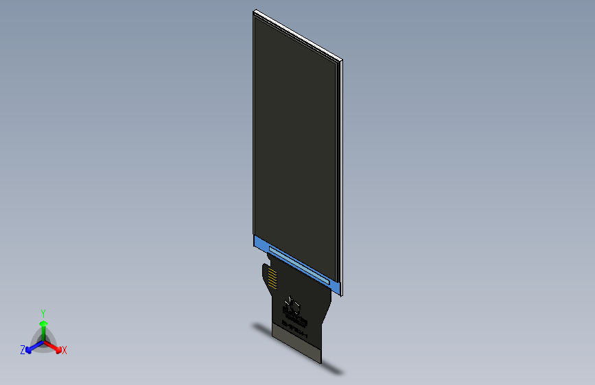 条形 3.4 英寸 412x960 IPS TFT 显示屏 SPI+RGB 接口