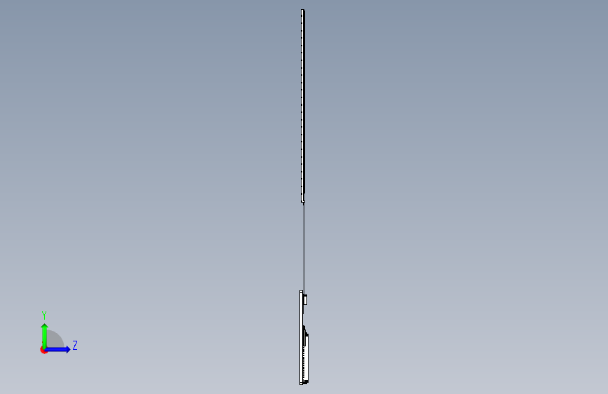 条形 3.71 英寸 240x960 IPS TFT 显示屏 SPI+RGB 接口 左侧视图