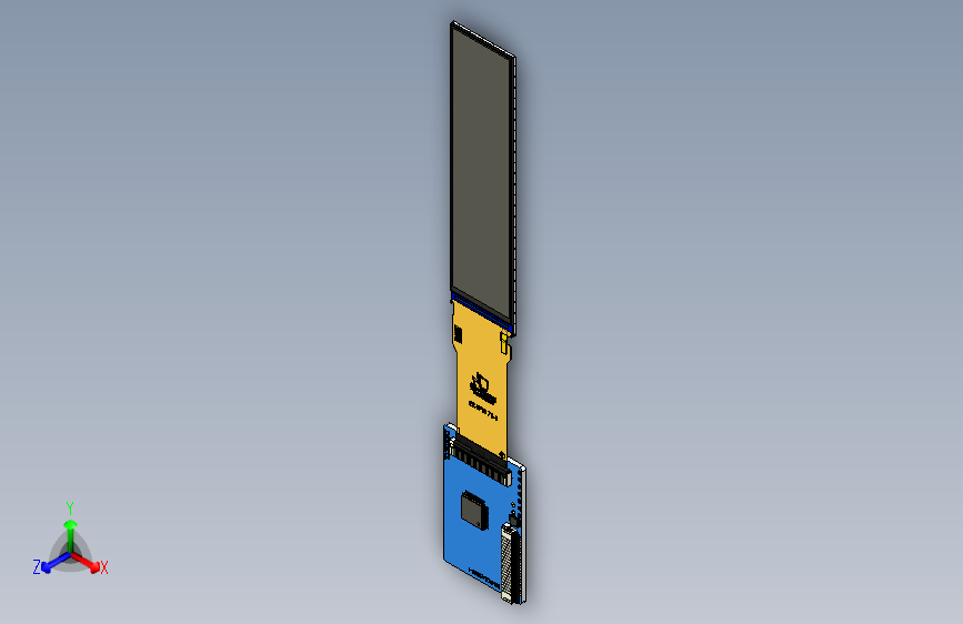 条形 3.71 英寸 240x960 IPS TFT 显示屏 SPI+RGB 接口
