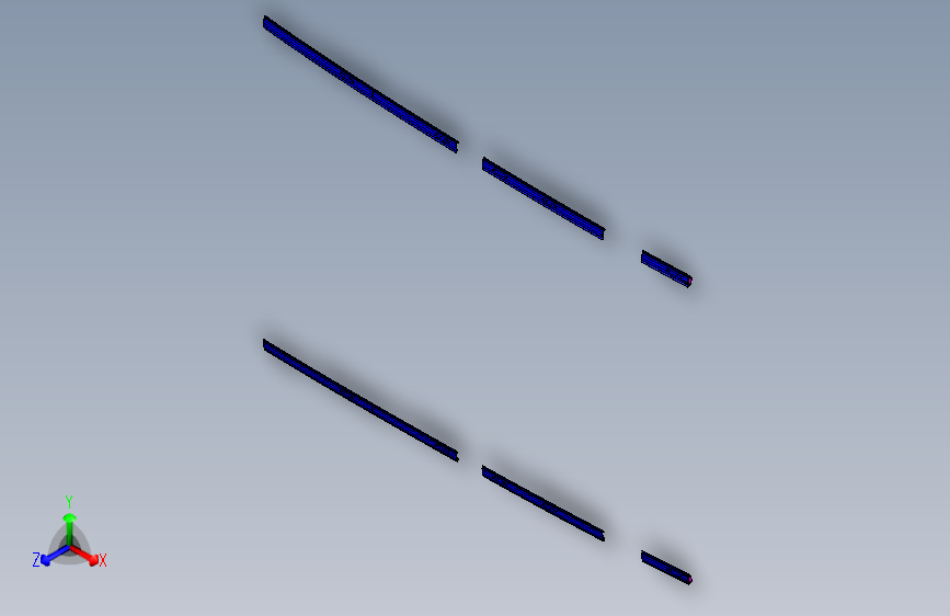 长城哈弗H9汽车5501000-Trim strip assy,roof linerCatia三维模型图纸