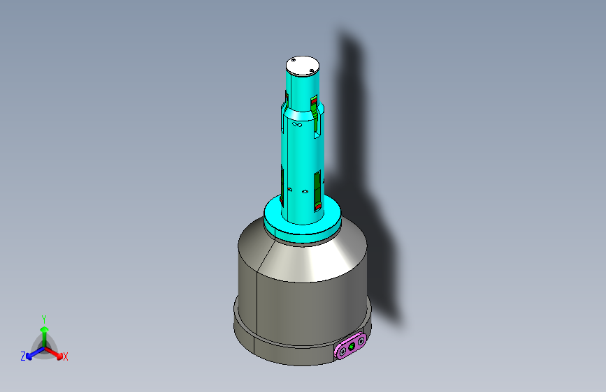 夹具-268 内装式双工位夹紧器3D数模图纸 STEP IGS格式