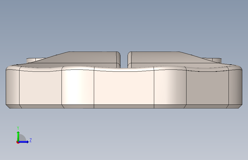 SolidWorks设计的扳手 左侧视图