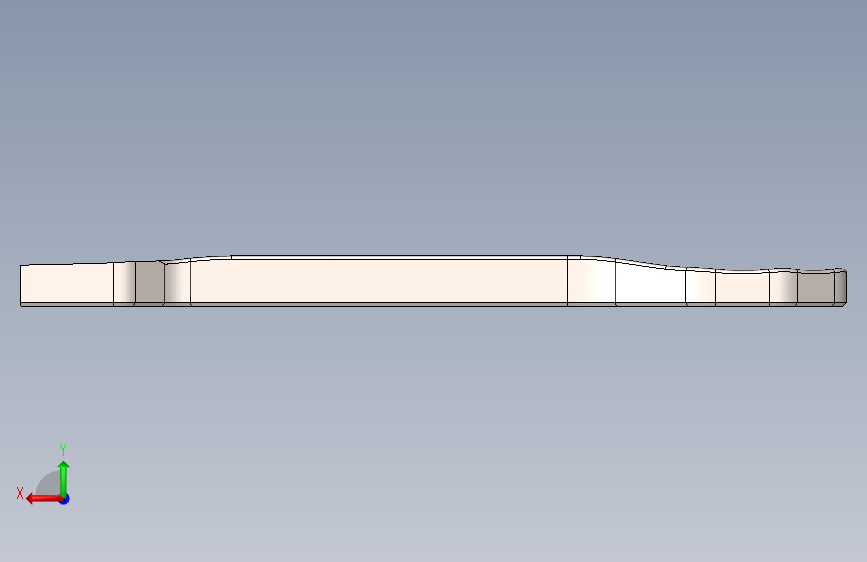 SolidWorks设计的扳手 背面视图