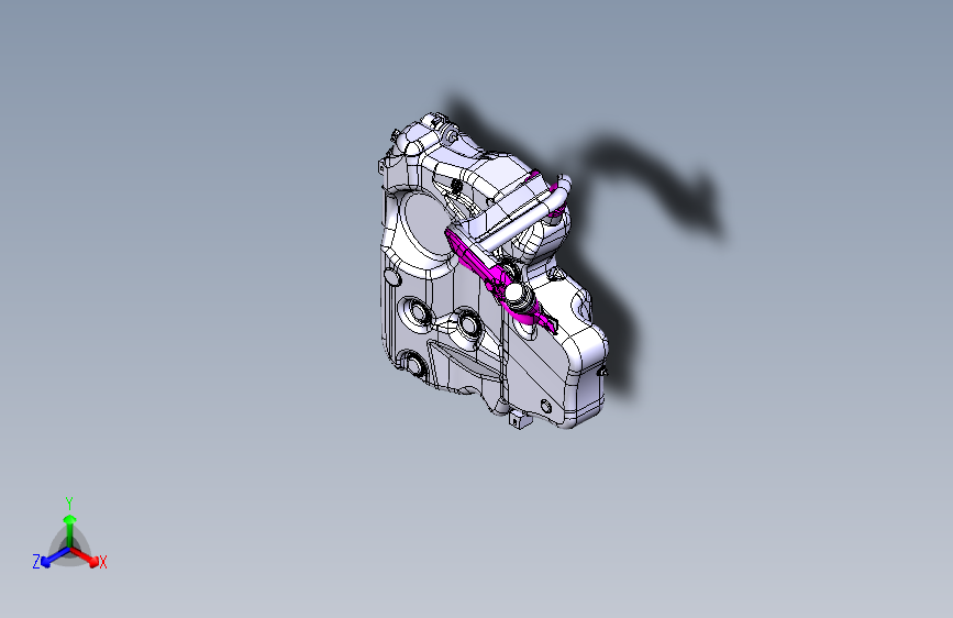 一汽大众捷达Fuel Tank And Lines SubsystemCatia三维设计模型图纸