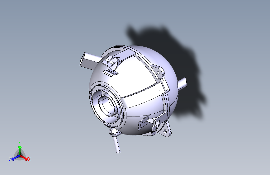 一汽大众捷达Powertrain and Auxiliary Control ModulesCatia三维设计模型图纸