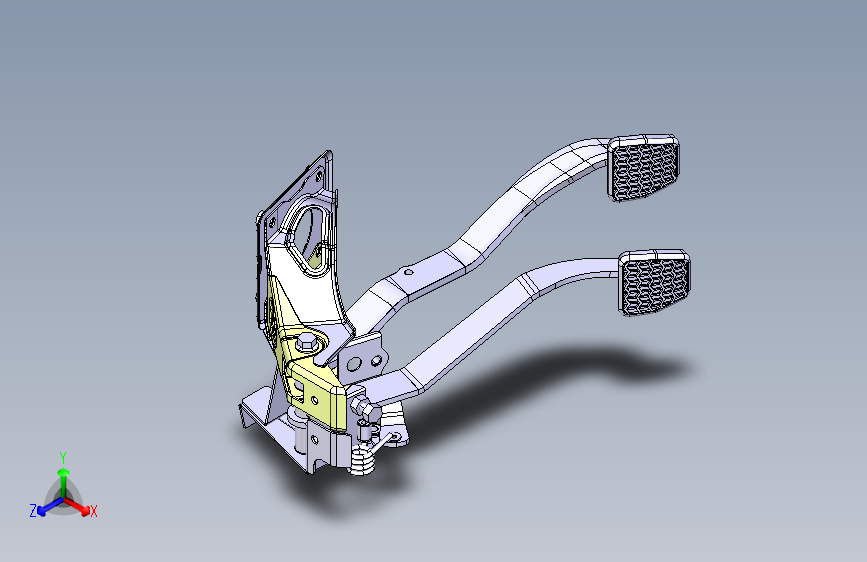 吉利-帝豪EV450-底盘零件-Clutch Pedal