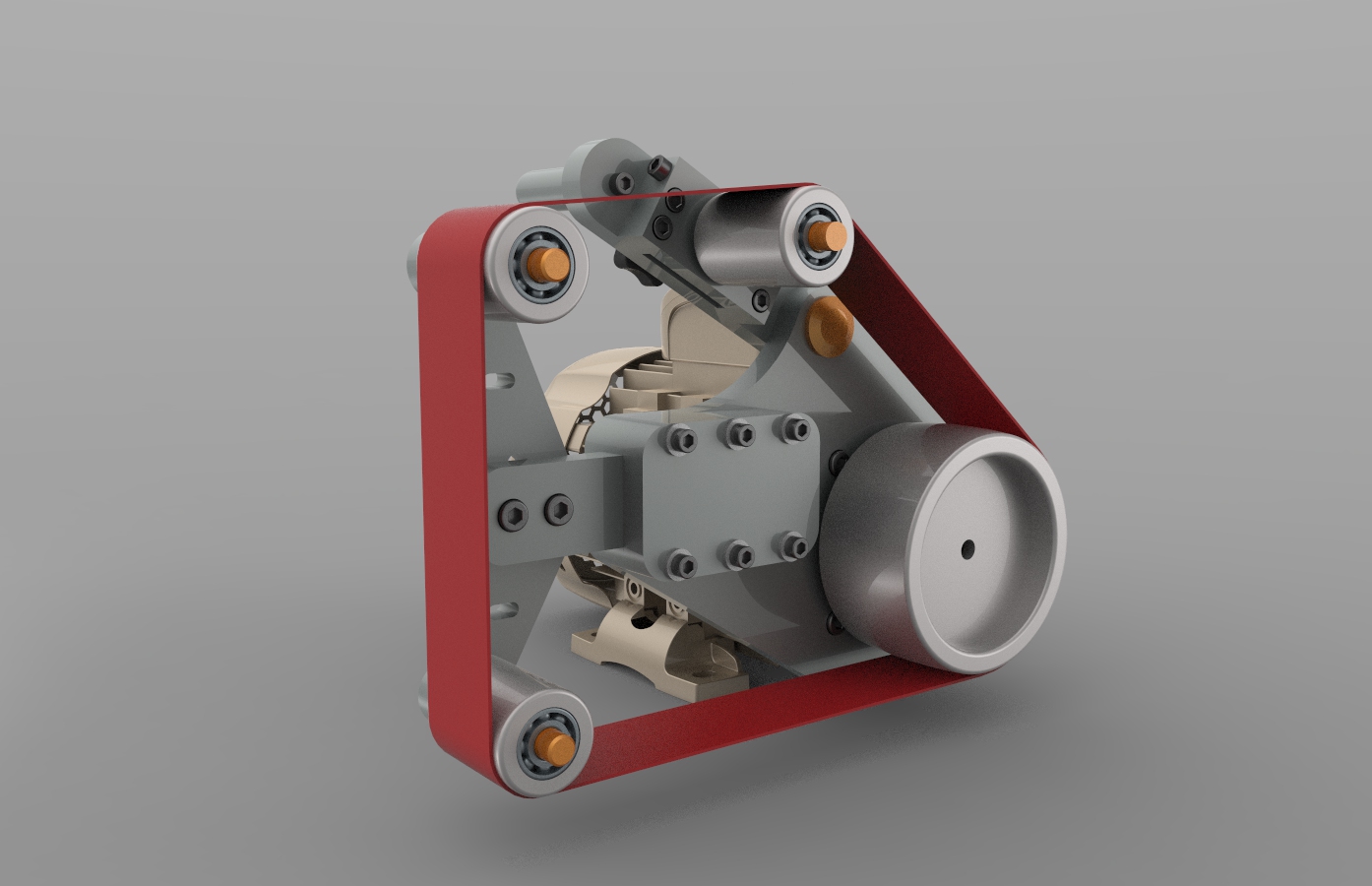 小型带式研磨机