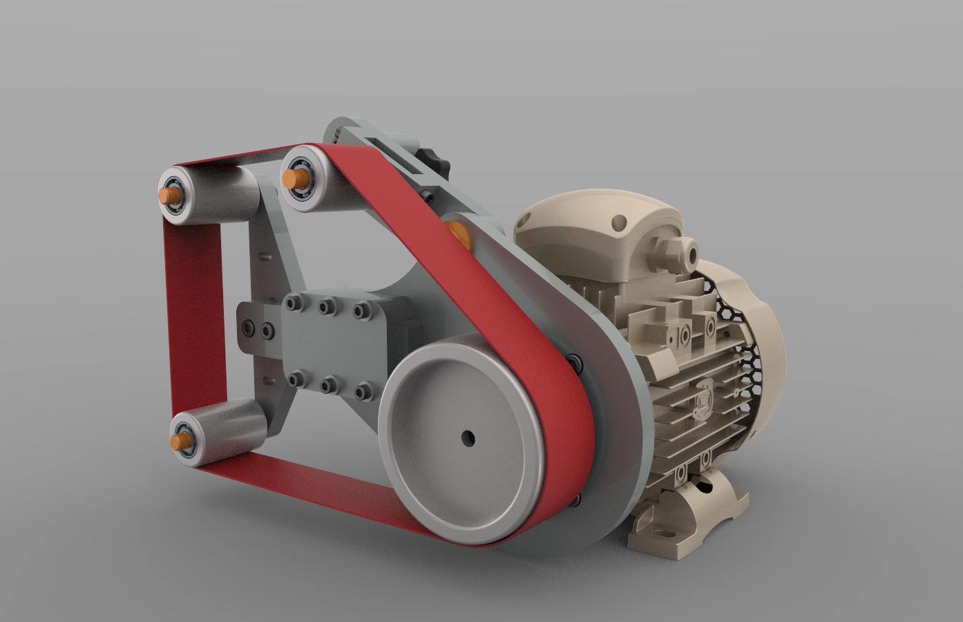 小型带式研磨机