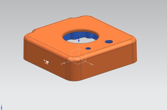 mini usb充电口塑料盒的注塑模具计含NX三维及4张CAD图