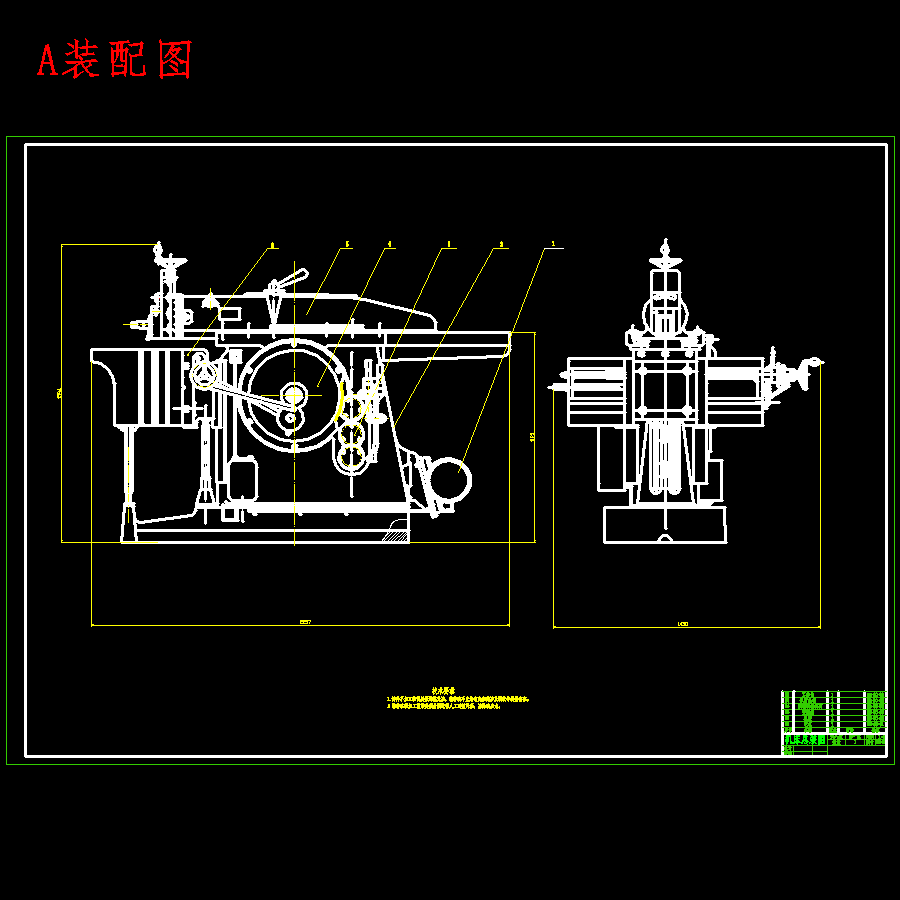牛头刨床主传动系统设计含SW三维及8张CAD图