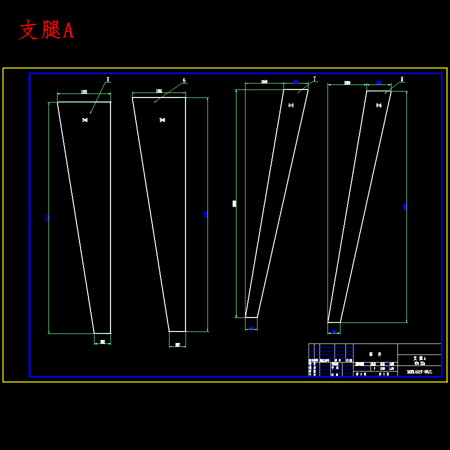 门式起重机结构设计含SW三维及33张CAD图