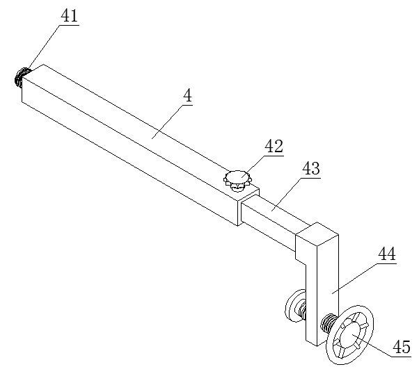 一种方便更换搅拌机构的搅拌式污水处理设备