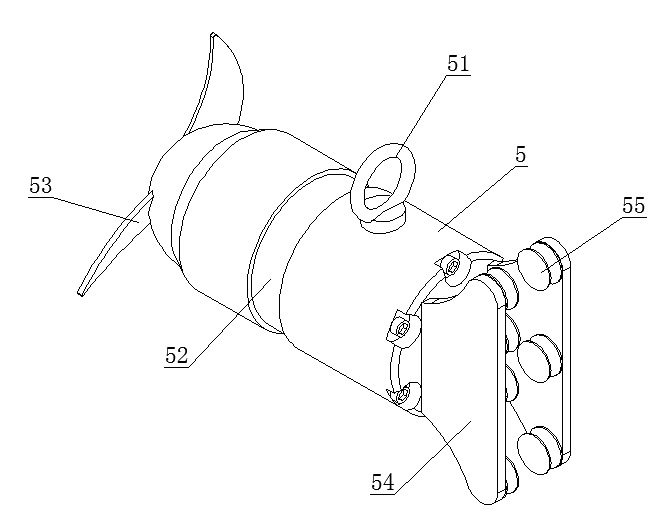 一种方便更换搅拌机构的搅拌式污水处理设备