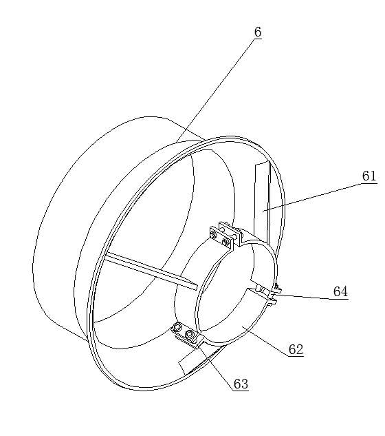 一种方便更换搅拌机构的搅拌式污水处理设备