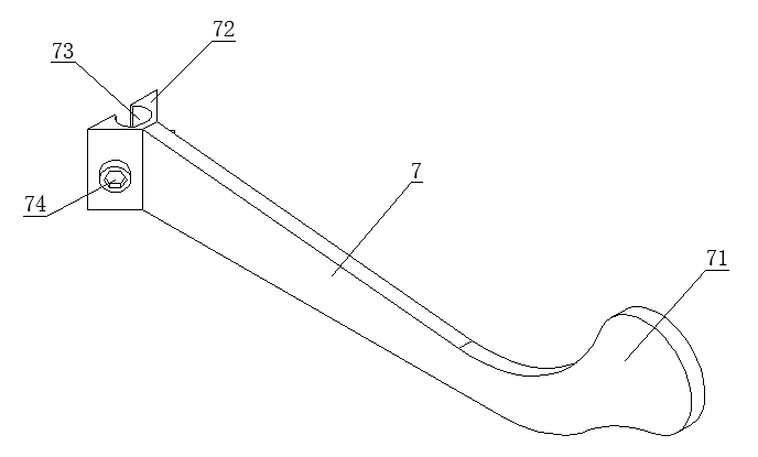 一种方便更换搅拌机构的搅拌式污水处理设备