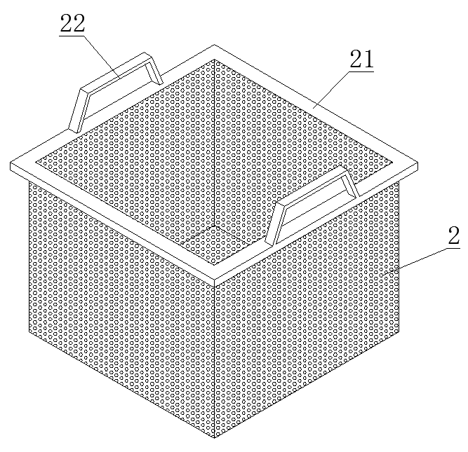 一种具有多级固废滤件的废水处理装置