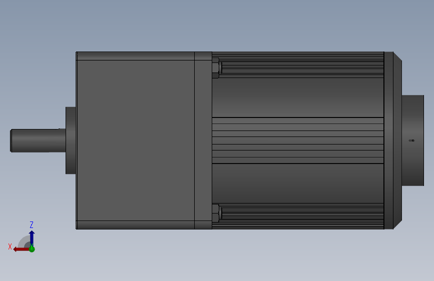 IK-RAC(60W)感应调速电机_5IK60RGN-CF 背面视图