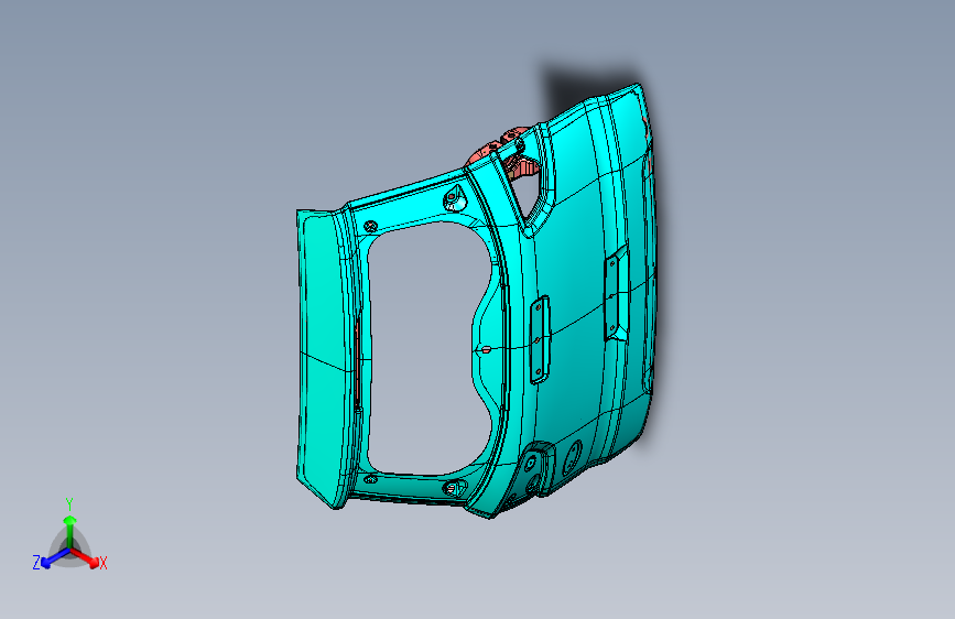 福特 翼博 -09_背门总成_TAIL GATE ASSY