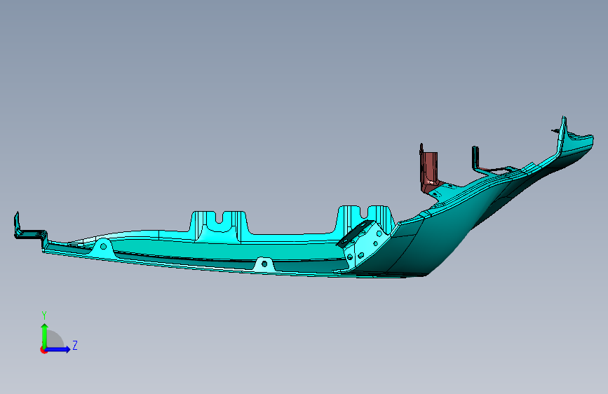 小鹏 P7 -左翼子板总成