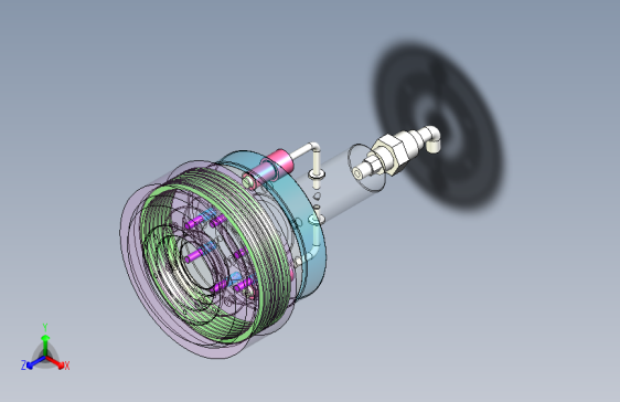 一种新型液压控制多片式摩擦离合器设计【含SOLIDWORKS】【原创】100