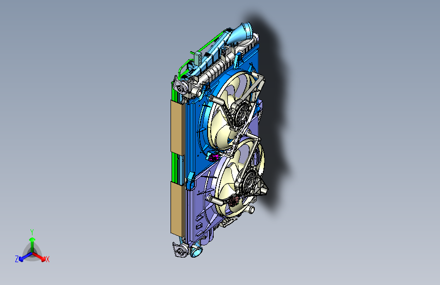 上汽 大通 V80 -08空调及动力冷却总成