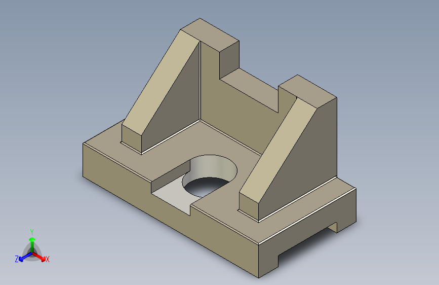 教育用途的CAD3D练习部件
