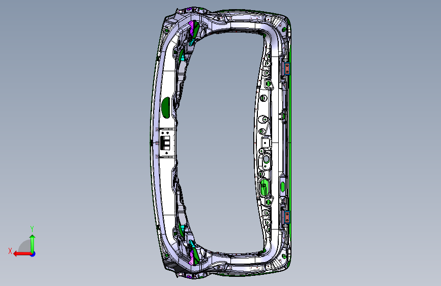 现代 IX35 -背门总成
