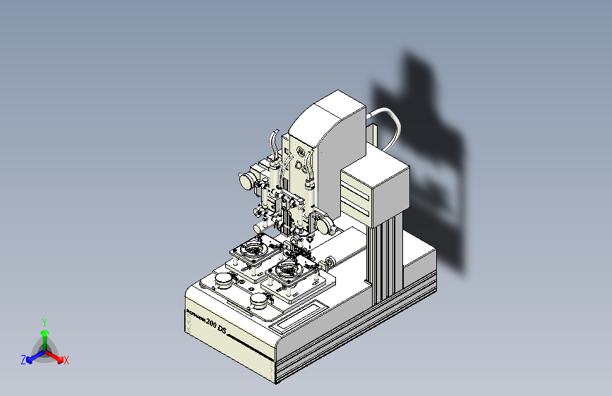 数控微型折边机3D图纸