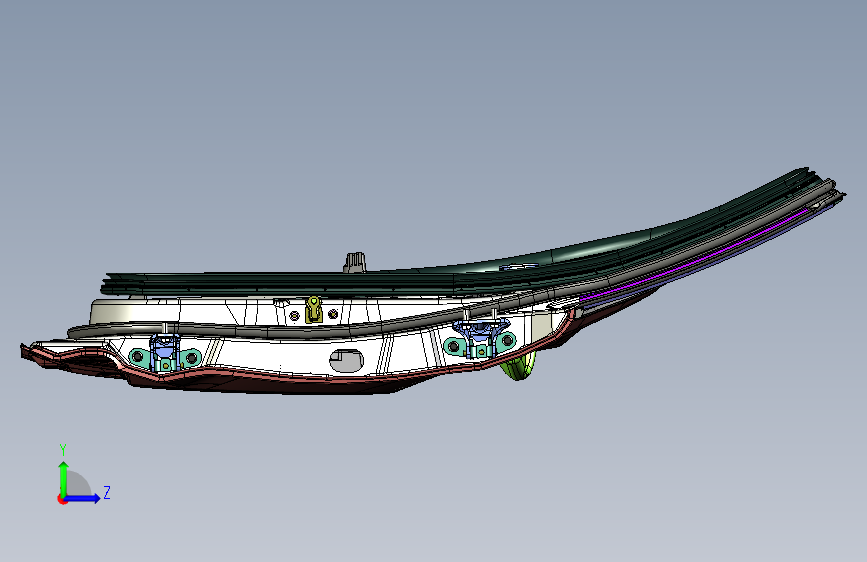 现代 IX45 -左后门总成