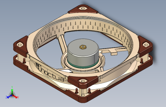 Noctua A12X25 喷气式风扇