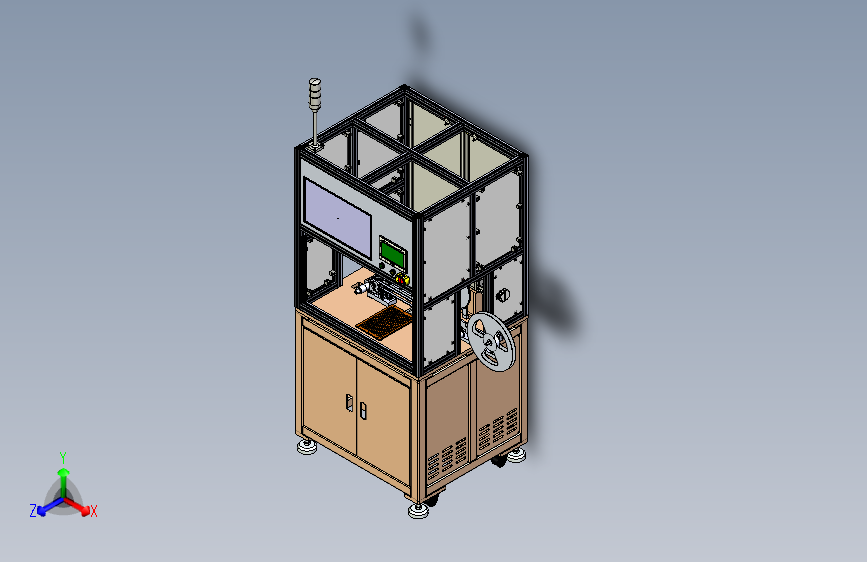 包装机方案3D