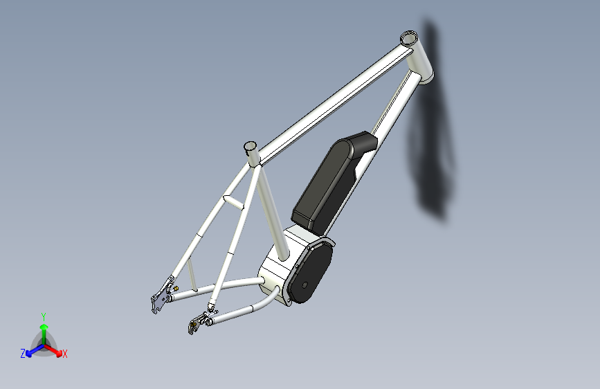 硬尾27.5+，B+ Ebike铝合金车架，配备Shimano Steps E6000动力单元和下管电池