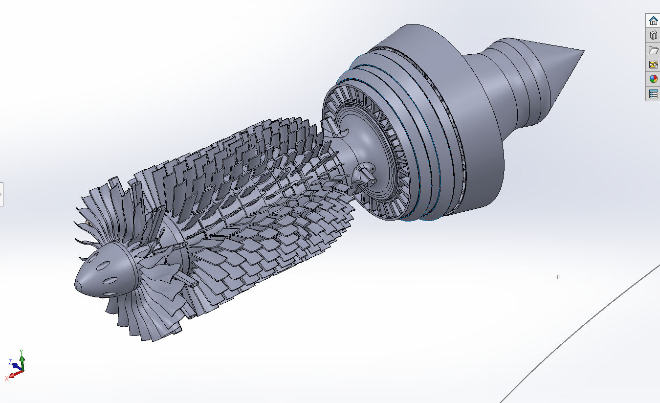 涡轮风扇喷气发动机