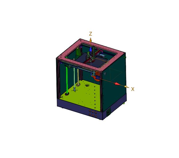 公共艺术品的3D打印机